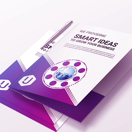 Custom-Printed Presentation Folders